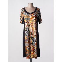 BARANDI - Robe mi-longue noir en polyester - Femme - Taille 38 - Modz