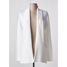 MARBLE - Gilet manches longues blanc en acrylique - Femme - Taille 38 - Modz