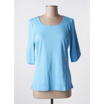 MARBLE - Top bleu en coton - Femme - Taille 40 - Modz