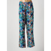 CHRISTINE LAURE - Pantalon droit bleu en viscose - Femme - Taille 46 - Modz