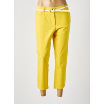 BETTY BARCLAY - Pantacourt jaune en coton - Femme - Taille 38 - Modz