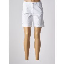 BETTY BARCLAY - Bermuda blanc en coton - Femme - Taille 48 - Modz
