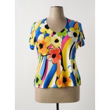 VANGO - T-shirt orange en polyester - Femme - Taille 46 - Modz