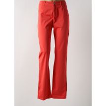 FRED SABATIER - Pantalon slim rouge en coton - Femme - Taille 44 - Modz