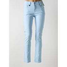 S.QUISE - Pantalon slim bleu en viscose - Femme - Taille 38 - Modz