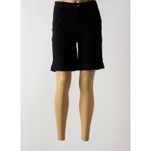 LEGZSKIN - Bermuda noir en coton - Femme - Taille 42 - Modz