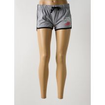 KAPITALES - Short gris en coton - Femme - Taille 38 - Modz