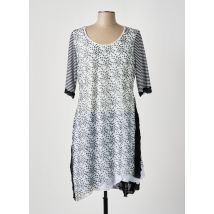 FRED SABATIER - Robe mi-longue noir en polyester - Femme - Taille 44 - Modz