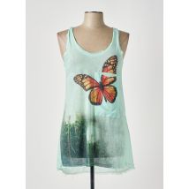 MONTAN - Tunique sans manche vert en polyester - Femme - Taille TU - Modz