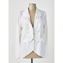 FRED SABATIER - Blazer blanc en lin - Femme - Taille 42 - Modz