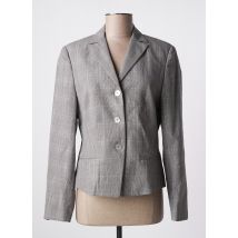 HAUBER - Blazer gris en laine vierge - Femme - Taille 38 - Modz