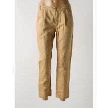 BELLEROSE - Pantalon 7/8 beige en coton - Femme - Taille 36 - Modz