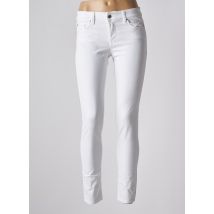 SALSA - Pantalon slim blanc en coton - Femme - Taille TU - Modz