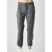 ELEVEN PARIS - Pantalon 7/8 gris en polyamide - Homme - Taille 42 - Modz