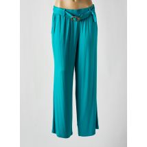 SURKANA - Pantalon large bleu en viscose - Femme - Taille 40 - Modz