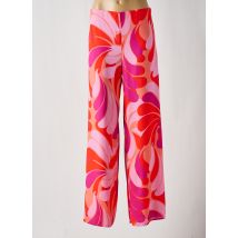 EDAS - Pantalon large orange en polyester - Femme - Taille 36 - Modz