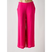 ÉTYMOLOGIE - Pantalon large rose en viscose - Femme - Taille 38 - Modz