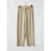 REIKO - Pantalon 7/8 jaune en polyester - Femme - Taille W25 - Modz