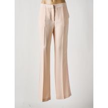 EDAS - Pantalon flare rose en polyester - Femme - Taille 40 - Modz