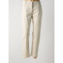 BETTY BARCLAY - Pantalon slim beige en coton - Femme - Taille 50 - Modz