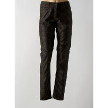BRANDTEX - Pantalon slim vert en coton - Femme - Taille 40 - Modz