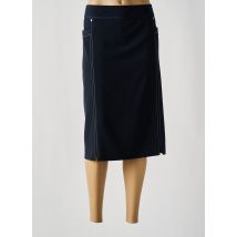DIANE LAURY - Jupe mi-longue bleu en polyester - Femme - Taille 50 - Modz