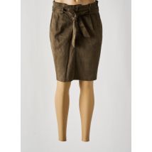 GEISHA - Jupe mi-longue vert en polyester - Femme - Taille 36 - Modz