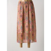 JULIE GUERLANDE - Jupe longue beige en polyester - Femme - Taille 38 - Modz