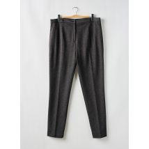 ELSSA - Pantalon droit gris en polyester - Femme - Taille 50 - Modz