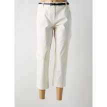 BETTY BARCLAY - Pantacourt blanc en coton - Femme - Taille 48 - Modz