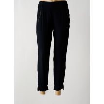 CHARLIE JOE - Pantalon 7/8 noir en viscose - Femme - Taille 38 - Modz
