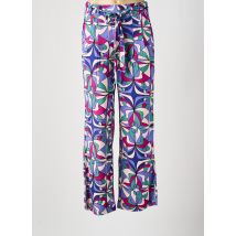 PRINCESSE NOMADE - Pantalon large violet en viscose - Femme - Taille 38 - Modz