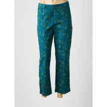 LA FIANCÉE - Pantalon 7/8 vert en coton - Femme - Taille 38 - Modz
