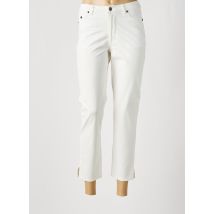 SURKANA - Pantalon 7/8 blanc en coton - Femme - Taille 36 - Modz