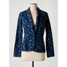 PRINCESSE NOMADE - Blazer bleu en coton - Femme - Taille 40 - Modz