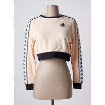 KAPPA - Sweat-shirt rose en coton - Femme - Taille 34 - Modz