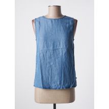 LE TEMPS DES CERISES - Top bleu en tencel - Femme - Taille 34 - Modz
