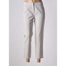 RYUJEE - Pantalon 7/8 gris en polyester - Femme - Taille 42 - Modz