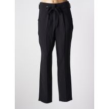 SCHOOL RAG - Pantalon droit noir en polyester - Femme - Taille 34 - Modz