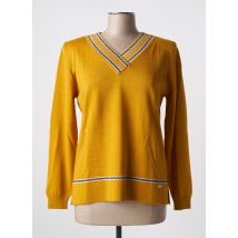 MINO MORA - Pull jaune en acrylique - Femme - Taille 42 - Modz