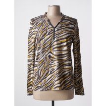 BARBARA LEBEK - T-shirt marron en viscose - Femme - Taille 42 - Modz