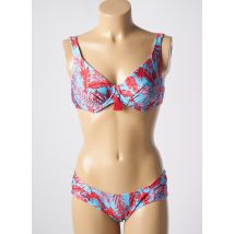 ADMAS - Maillot de bain 2 pièces bleu en polyamide - Femme - Taille 40 - Modz