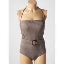 ADMAS - Maillot de bain 1 pièce vert en polyester - Femme - Taille 42 - Modz