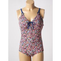 LAGON BLEU - Maillot de bain 1 pièce bleu en polyamide - Femme - Taille 44 - Modz