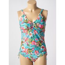 LAGON BLEU - Tankini bleu en polyamide - Femme - Taille 40 - Modz