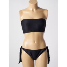LAGON BLEU - Maillot de bain 2 pièces noir en polyamide - Femme - Taille 40 - Modz