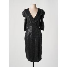SET - Robe mi-longue noir en polyester - Femme - Taille 36 - Modz