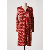 SIYU - Robe mi-longue rouge en viscose - Femme - Taille 36 - Modz