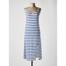 LA MARINIÈRE FRANÇAISE - Robe longue bleu en coton - Femme - Taille 42 - Modz