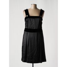 SEE BY CHLOÉ - Robe mi-longue noir en soie - Femme - Taille 44 - Modz
